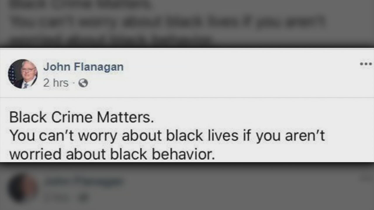John Flanagan Facebook Post